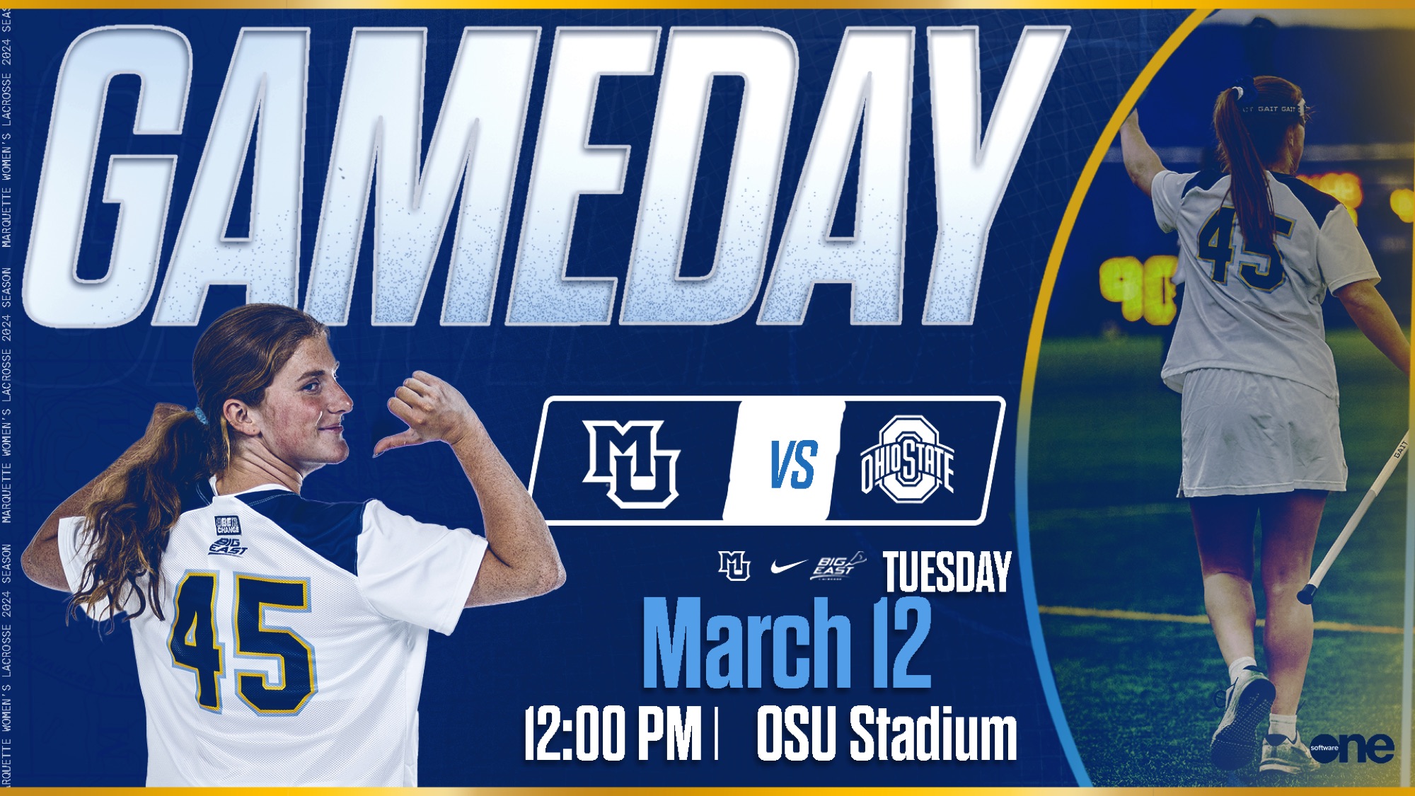 GAMEDAY MU vs OSU March 12, 12:00 PM, OSU Stadium