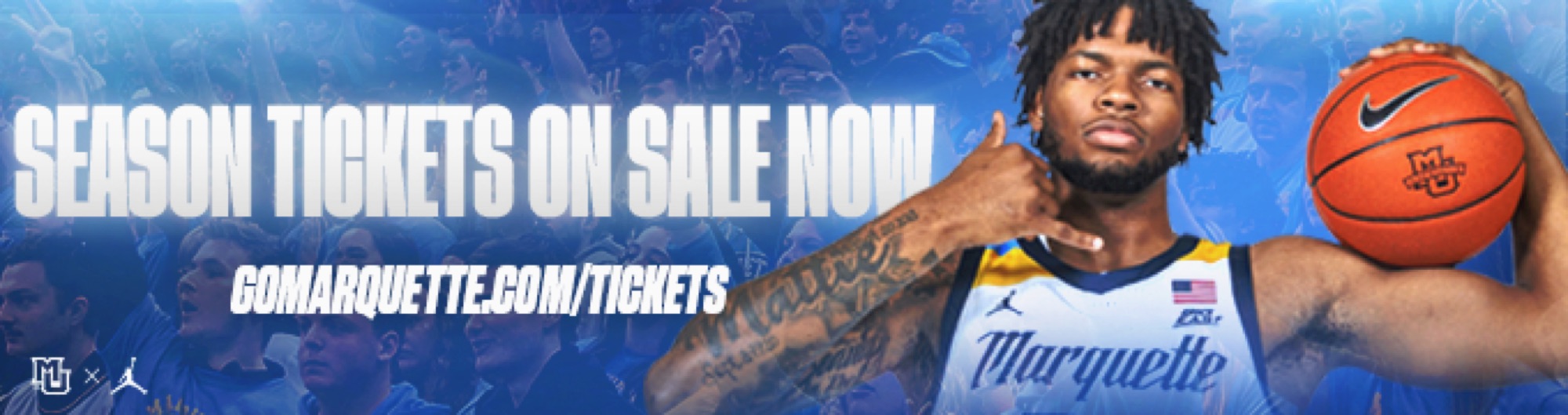 Marquette basketball season tickets on sale now, gomarquette.com/tickets