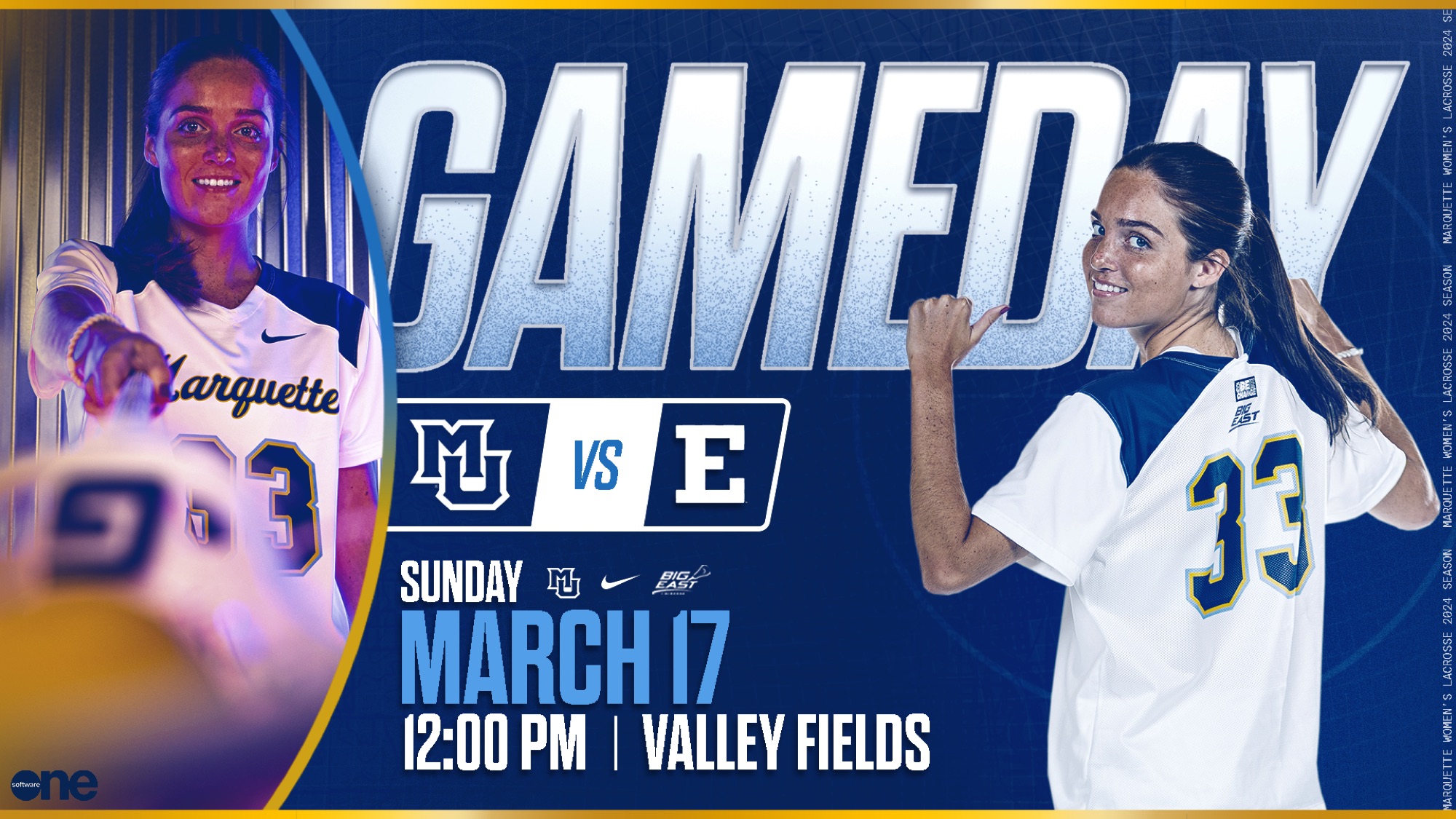 Marquette Gameday: MU vs E, March 17, Valley Fields